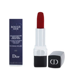 Rouge Dior Couture Lipstick 999 Velvet — iconic Dior red