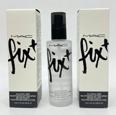 M·A·C Prep + Prime Fix+ Alcohol-Free Multitasking Setting Spray (100 mL / 3.4 fl oz).