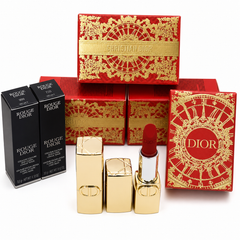 Rouge Dior Couture Lipstick 999 Velvet — iconic Dior red