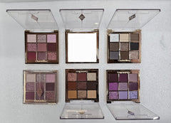 Charlotte Tilbury eyeshadow palette collection.