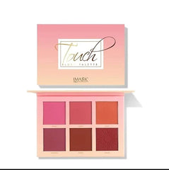 IMAGIC PROfessional Cosmetic Touch Blush Palette 6 Color