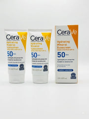 CeraVe Hydrating Mineral Sunscreen Broad Spectrum SPF 50 Face
