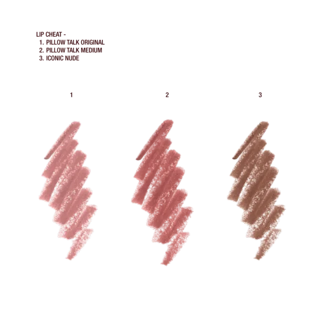 CHARLOTTE TILBURY ICONIC
LIP CHEAT TRIO GIFT
